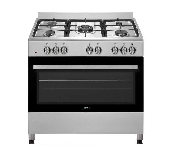 Defy 900 mm 5-Burner Gas/Electric StoveProduct ID: 000000000000398432_EA