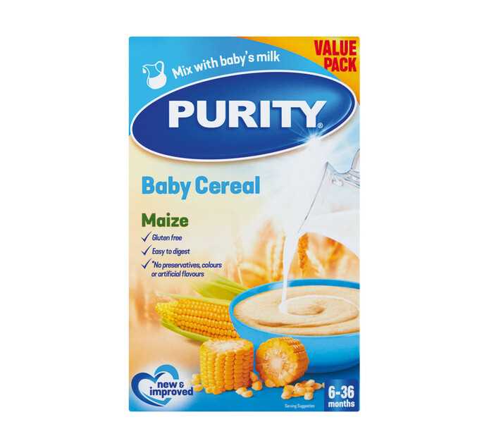 Purity 1st Stage Maize (6 x 450g)Product ID: 000000000000264906_SW