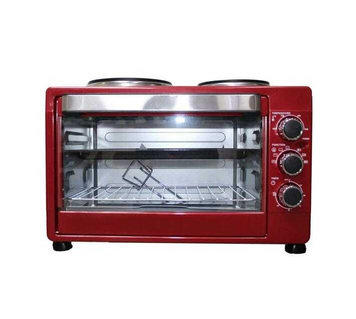 Burnt Orange 48L 2 Hotplate Stove & Oven - 3700WProduct ID : MK90