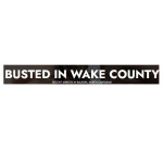 Busted In Wake County 