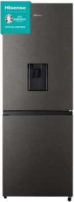 Hisense 222 L Automatic Double Door Bottom Mount Refrigerator A  (Titanium Inox, H310BIT-WD) R 5,299