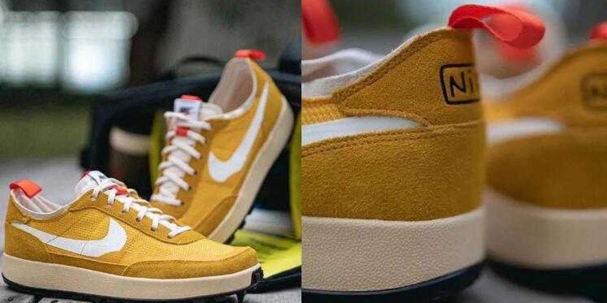 The Tom Sachs x NikeCraft General Purpose Shoe In Yellow
