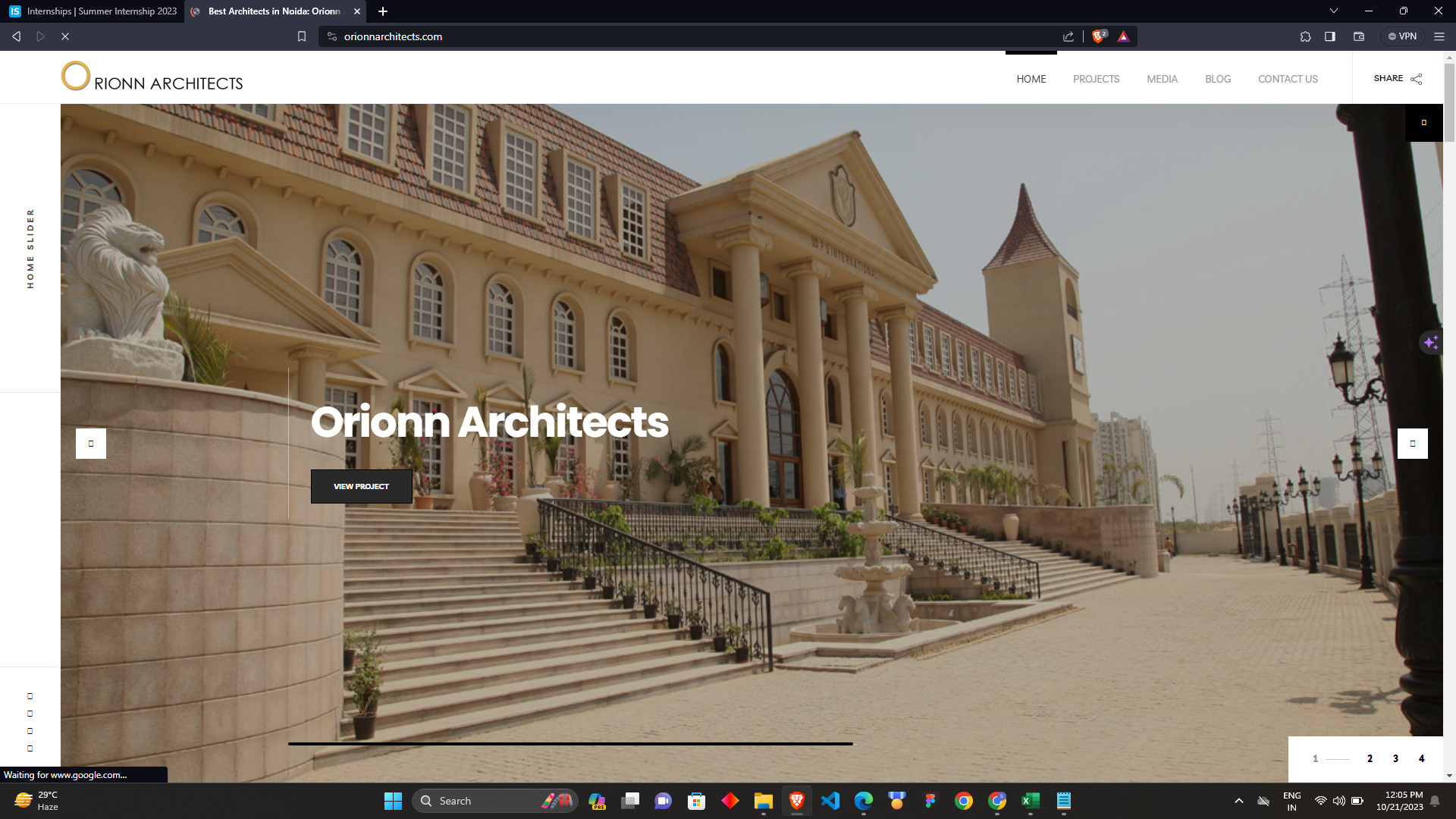 orion Architecht