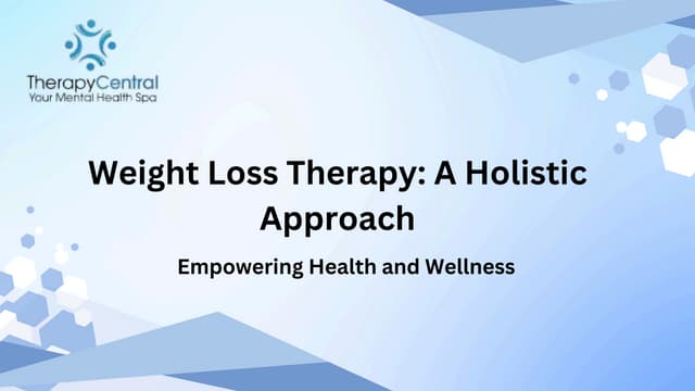 Weight Loss Therapy A Holistic Approach.pdf | Free Download