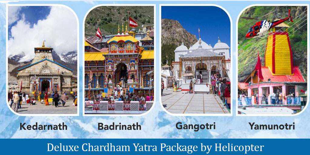 Comfort & Devotion: Deluxe Chardham Yatra Package by Helicopter