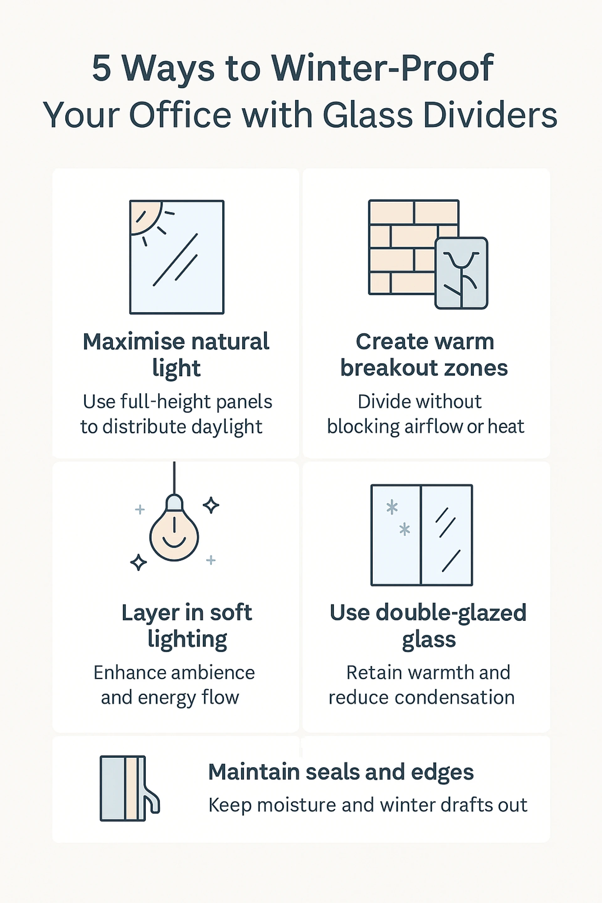 Winter-Proofing Offices with Glass Wall Dividers -  WriteUpCafe