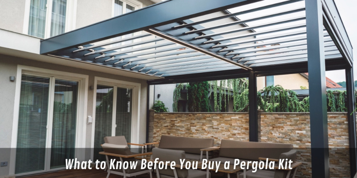 What to Know Before You Buy a Pergola Kit