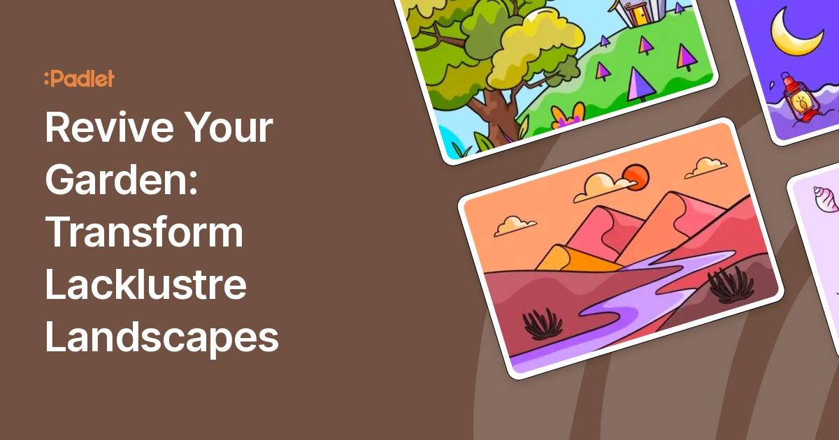 Revive Your Garden: Transform Lacklustre Landscapes
