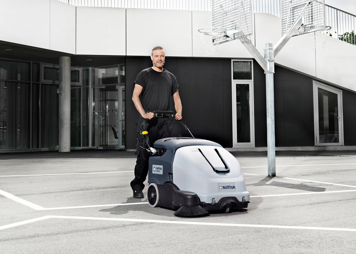 Clean Faster, Safer, and Smarter with Nilfisk Floor Scrubbers | Coffee & Content