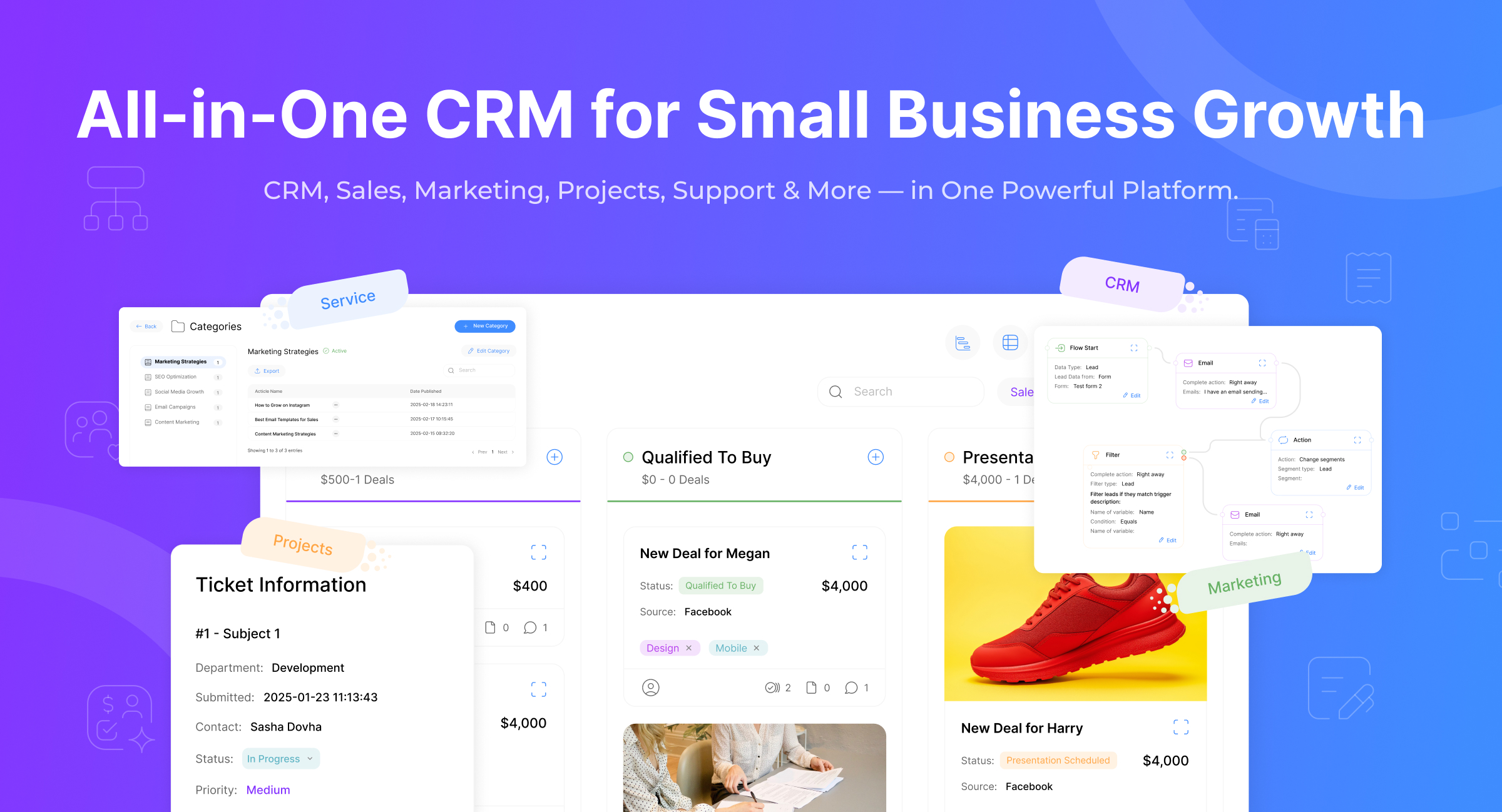 Contact Management & Sales CRM Software for Business