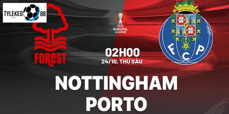 Nhận Định Nottingham Forest vs Porto Ngày 24/10, 02h00