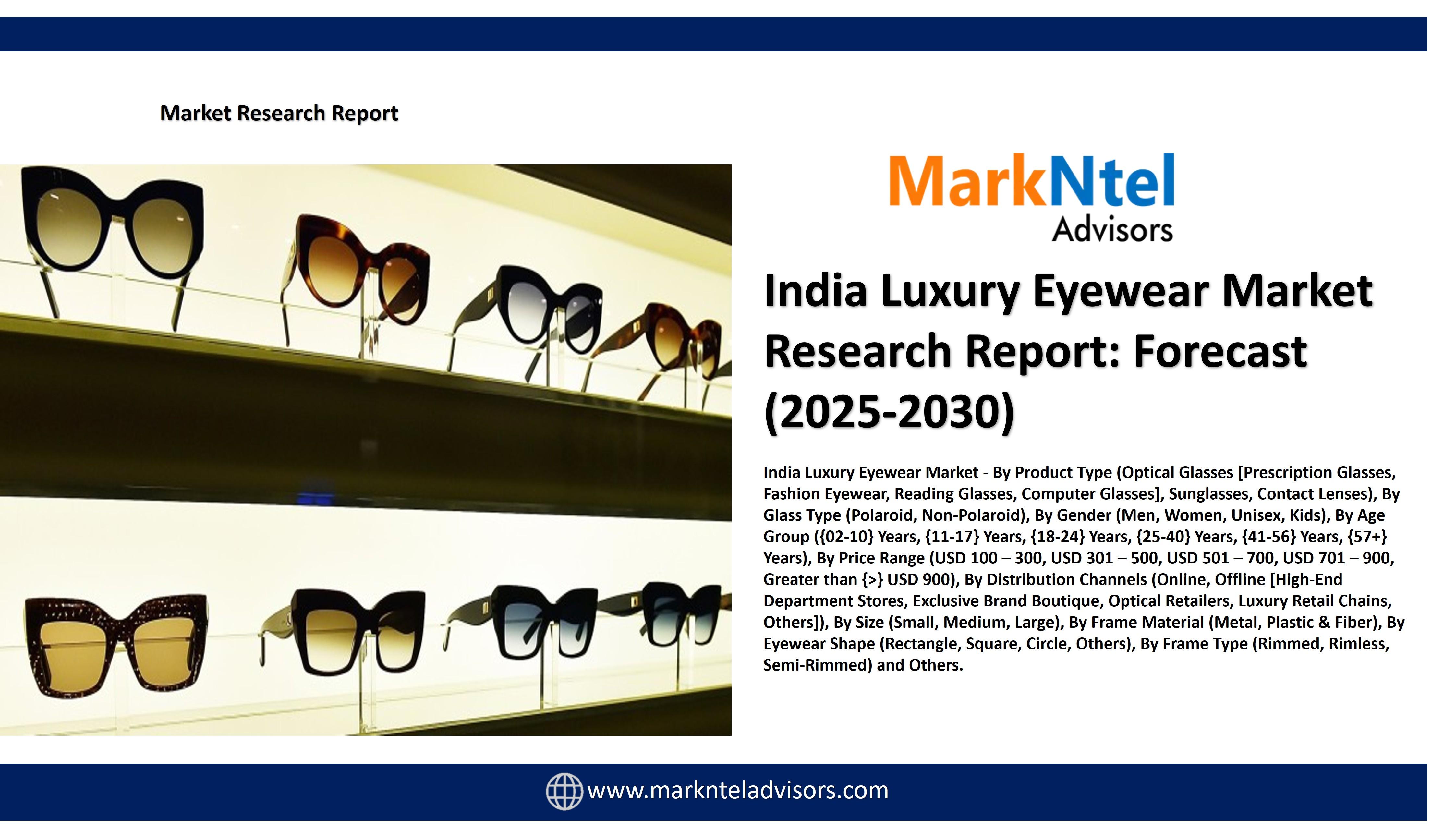 India Luxury Eyewear Market Trends: Growth, Share, Value, Size, and...