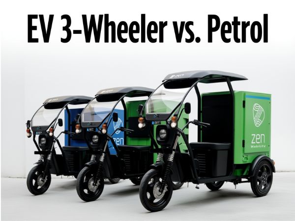 EV 3-Wheeler vs. Petrol: The 3-Year Financial Case for Your Last-Mile Fleet