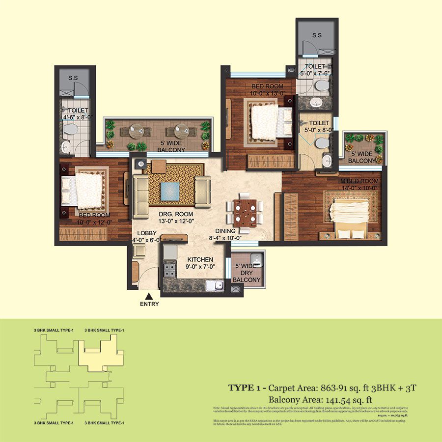 Mapsko MountVille Luxury Homes Sector 79 Gurugram