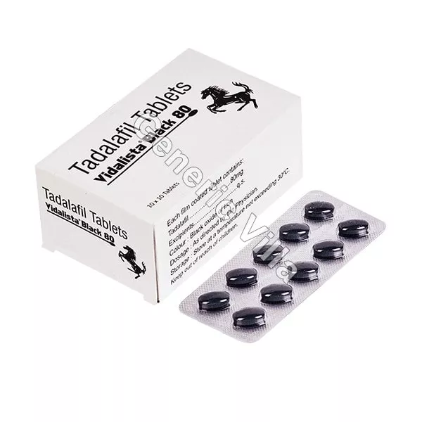 Vidalista Black 80 Mg – Best Tadalafil for ED Treatment - GV
