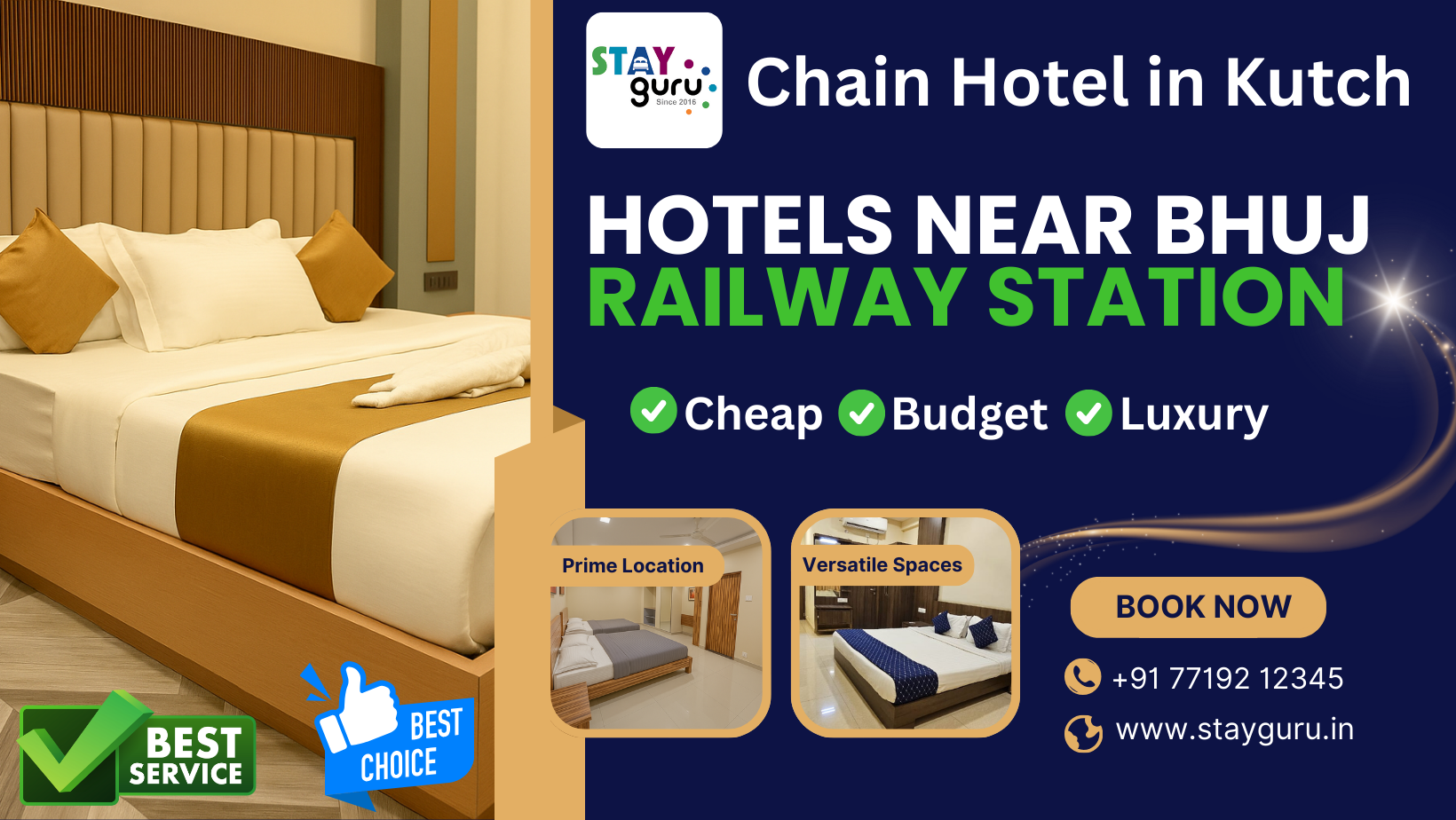 Hotels Near Bhuj Railway Station – Budget & Luxury Stay Guide 2025