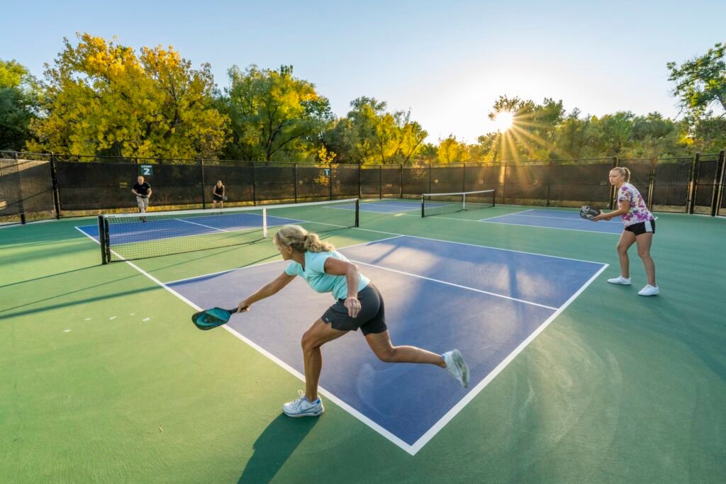 Pickleball Court Flooring Outdoor Synthetic Acrylic Material