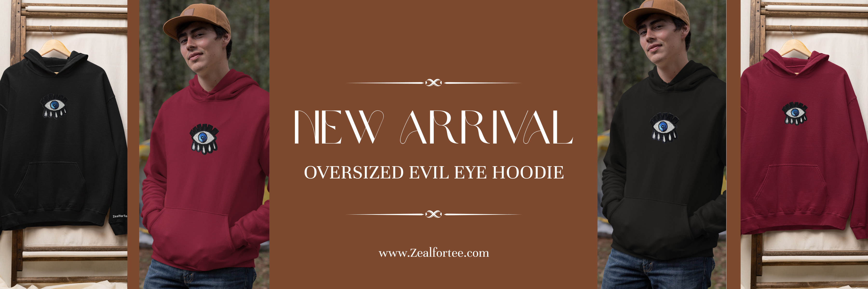 Evil Eye Hoodies: Stylish Protection for Men & Women  – ZealforTee