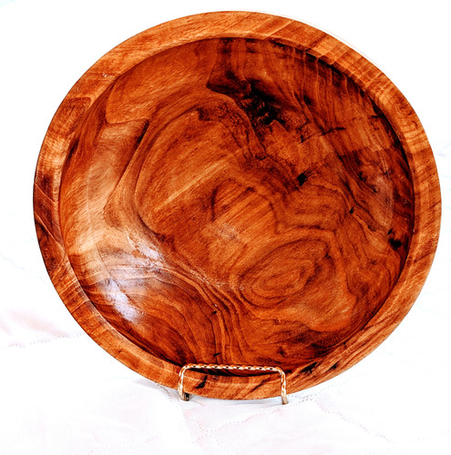 Cherry Bowl: Handcrafted by Hudgel Wood for Your Table