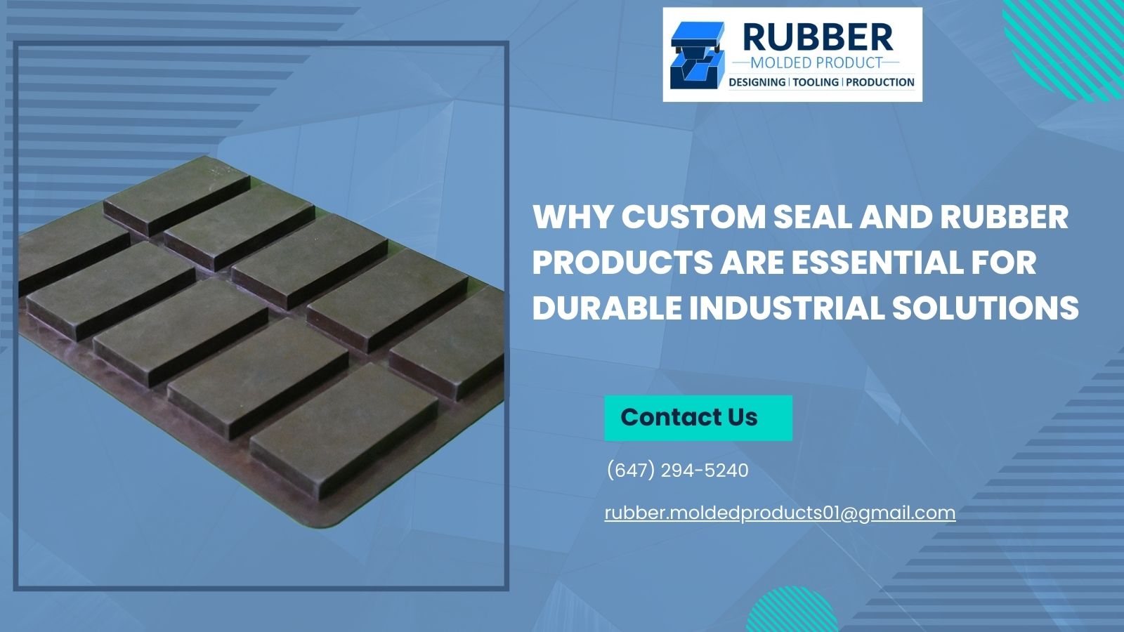 Why Custom Seal and Rubber Products Are Essential for Durable Industrial Solutions – Rubber Molded Products