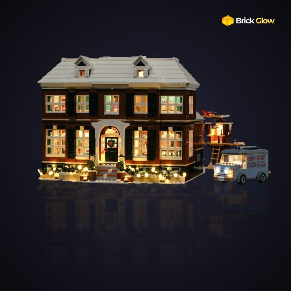 Light Kit for LEGO® Home Alone 21330 | Lego Light Kit - Brick Glow - Best Lego Light & Lighting Kits | Bricks Glow