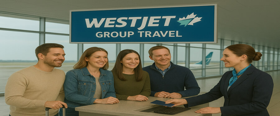 WestJet Group Travel Booking Made Easy